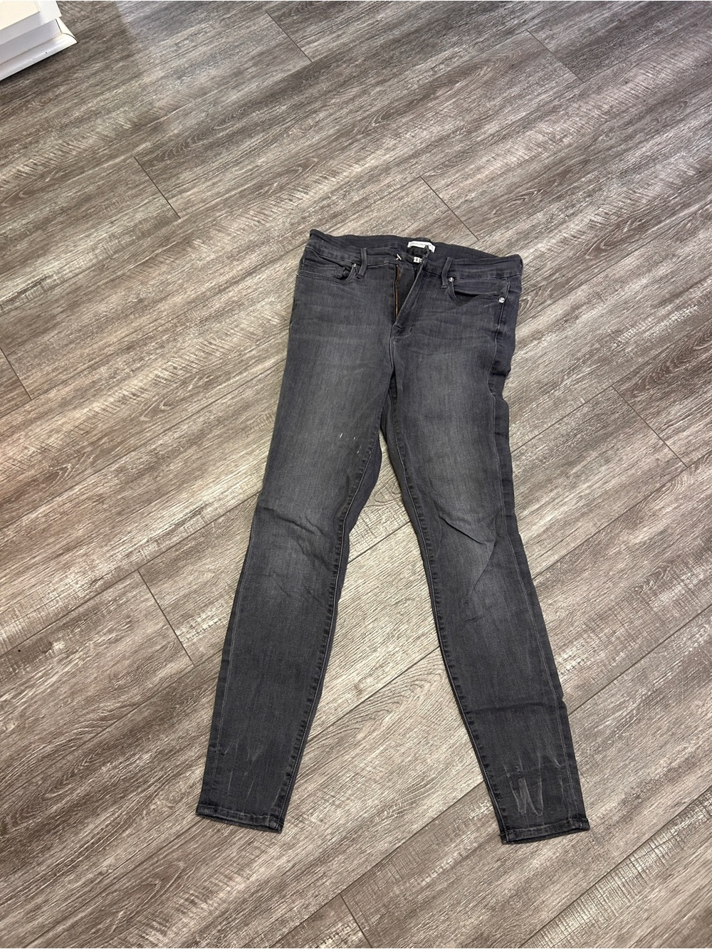 Good American Black Skinny Jeans